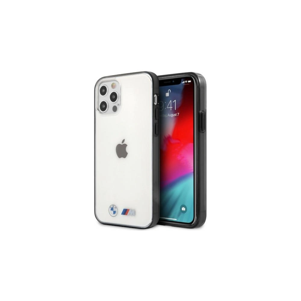 Wholesale BMW BMHCP12MMBTOK Apple iPhone 12/12 Pro transparent hardcase Sandblast - BMW064CL - {ean13} - Hurt