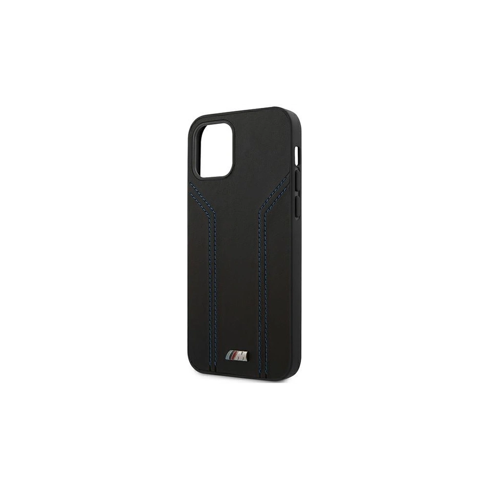 Hurtownia GSM - Etui BMW BMHCP12MDLBK Apple iPhone 12/12 Pro černý/black hardcase M Collection Blue Lines - BMW063BLK - {ean13} - Hurt
