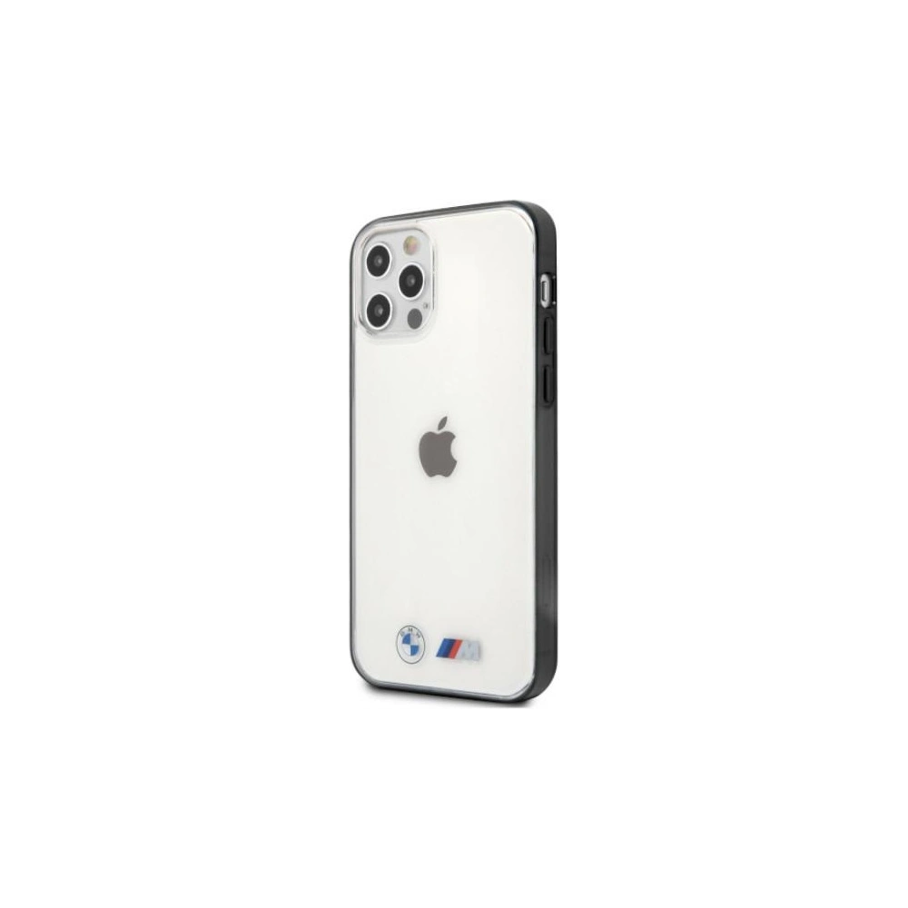 Wholesale BMW BMHCP12MMBTOK Apple iPhone 12/12 Pro transparent hardcase Sandblast - BMW064CL - {ean13} - Hurt