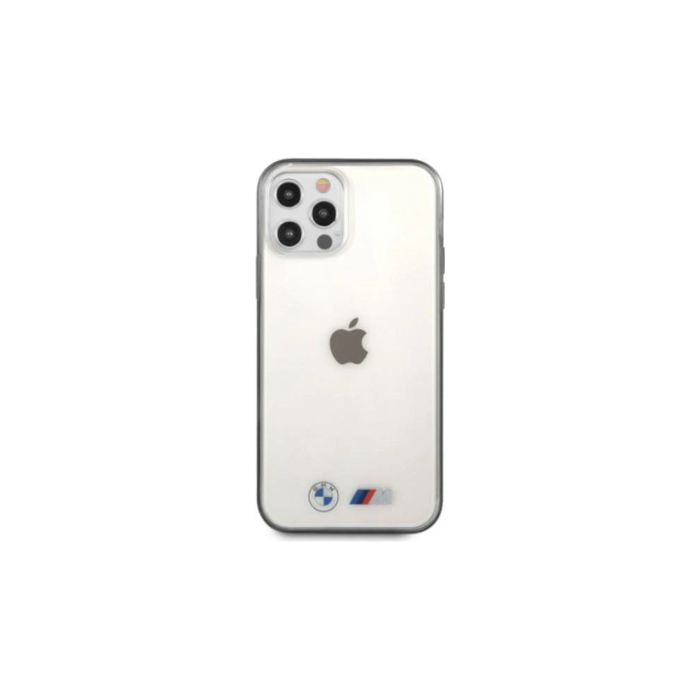 Wholesale BMW BMHCP12MMBTOK Apple iPhone 12/12 Pro transparent hardcase Sandblast - BMW064CL - {ean13} - Hurt