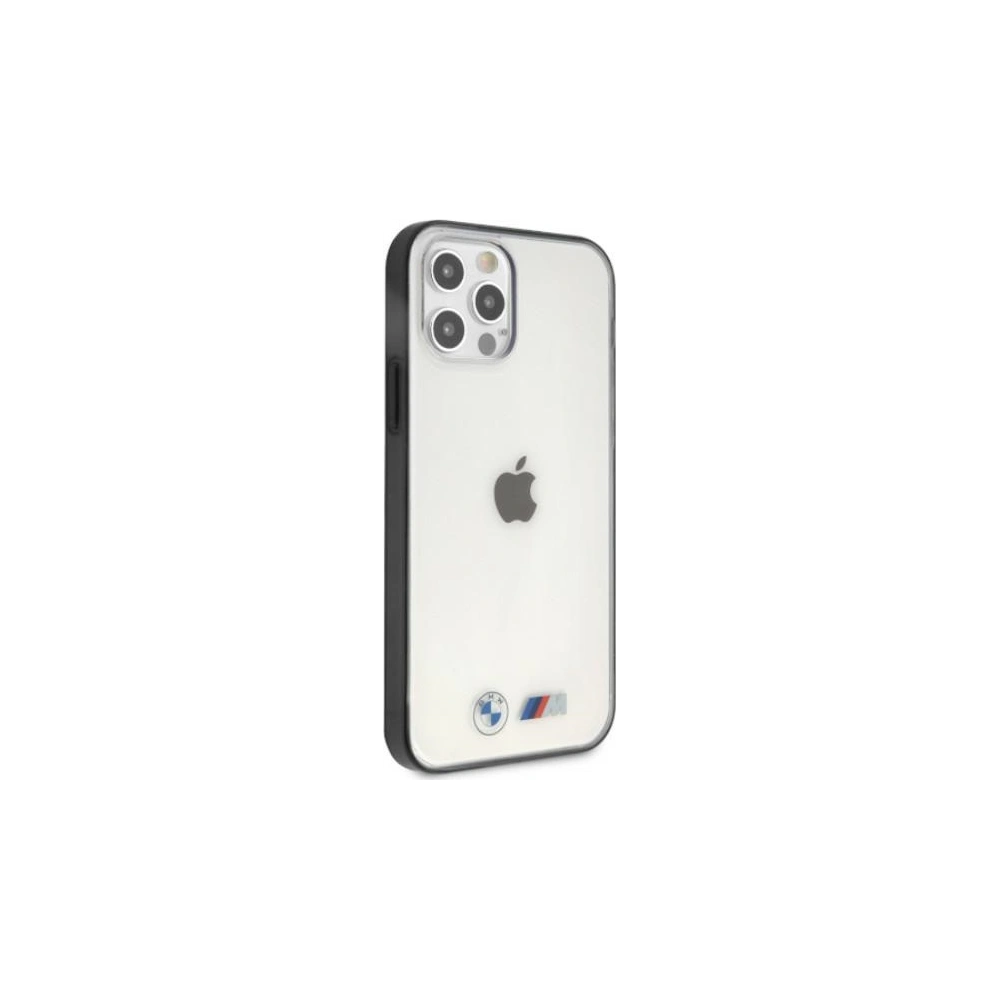 Wholesale BMW BMHCP12MMBTOK Apple iPhone 12/12 Pro transparent hardcase Sandblast - BMW064CL - {ean13} - Hurt