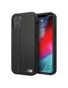 BMW BMHCP12MMCARBK Apple iPhone 12/12 Pro black hardcase M Collection PU Carbon Stripe