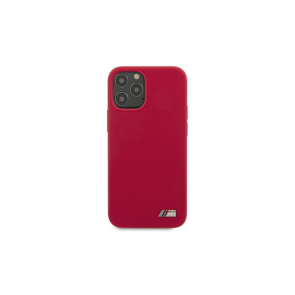 Wholesale BMW BMHCP12MMSILRE Apple iPhone 12/12 Pro red hardcase Silicone M Collection - BMW068RED - {ean13} - Hurt
