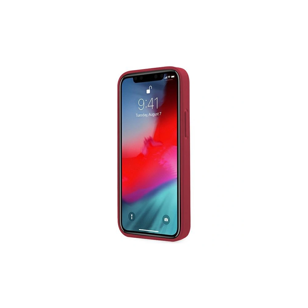 Wholesale BMW BMHCP12MMSILRE Apple iPhone 12/12 Pro red hardcase Silicone M Collection - BMW068RED - {ean13} - Hurt