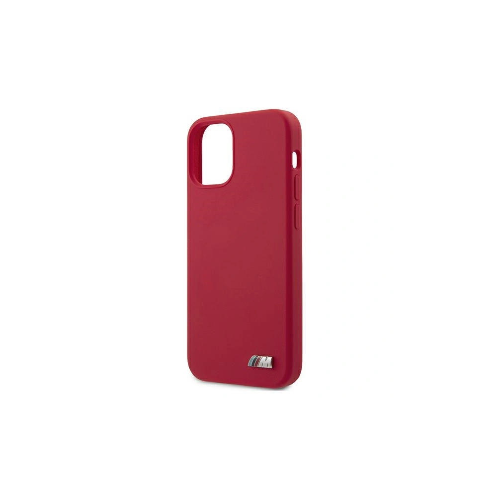 Hurtownia GSM - Etui BMW BMHCP12MMSILRE Apple iPhone 12/12 Pro czerwony/red hardcase Silicone M Collection - BMW068RED - {ean13} - Hurt