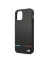 Hurtownia GSM - Etui BMW BMHCP12MPUCARTCBK Apple iPhone 12/12 Pro czarny/black hardcase M Collection PU Carbon Stripe - BMW070BLK - {ean13} - Hurt