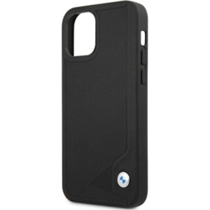 Hurtownia GSM - Etui BMW BMHCP12MRCDPK Apple iPhone 12/12 Pro černý/black hardcase Leather Deboss - BMW071BLK - {ean13} - Hurt