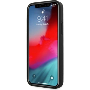 Hurtownia GSM - Etui BMW BMHCP12MRSCSK Apple iPhone 12/12 Pro černé/black hardcase Kožené perforované strany - BMW073BLK - {ean13} - Hurt
