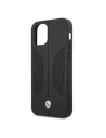 Hurtownia GSM - Case BMW BMHCP12MRSCSK Apple iPhone 12/12 Pro schwarz/hardcase Leder Perforierte Seiten - BMW073BLK - {ean13} - Hurt