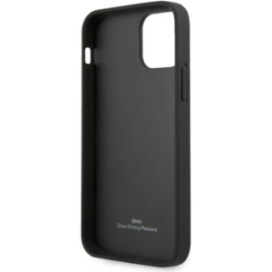 Hurtownia GSM - Etui BMW BMHCP12MRSCSK Apple iPhone 12/12 Pro černé/black hardcase Kožené perforované strany - BMW073BLK - {ean13} - Hurt