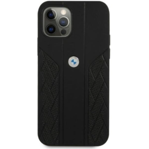 Hurtownia GSM - Etui BMW BMHCP12MRSPPK Apple iPhone 12/12 Pro černé/black hardcase Leather Curve Perforate - BMW075BLK - {ean13} - Hurt