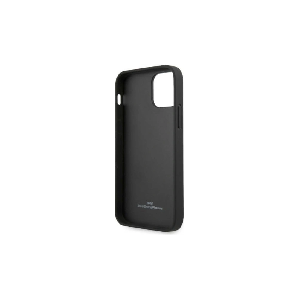 Hurtownia GSM - Etui BMW BMHCP12MRSPPK Apple iPhone 12/12 Pro černé/black hardcase Leather Curve Perforate - BMW075BLK - {ean13} - Hurt