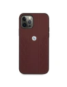 Hurtownia GSM - Case BMW BMHCP12MRSPPR Apple iPhone 12/12 Pro rot/red Hardcase Leather Curve Perforate - BMW076RED - {ean13} - Hurt