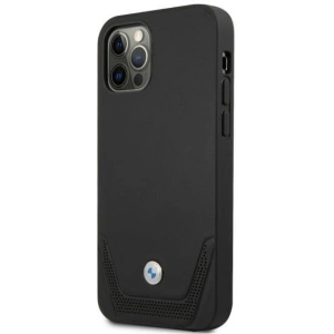 Hurtownia GSM - Etui BMW BMHCP12MRSWPK Apple iPhone 12/12 Pro černý/black hardcase Kožené perforované - BMW077BLK - {ean13} - Hurt