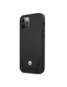 Wholesale BMW BMHCP12MRSWPK Apple iPhone 12/12 Pro black hardcase Leather Perforate - BMW077BLK - {ean13} - Hurt