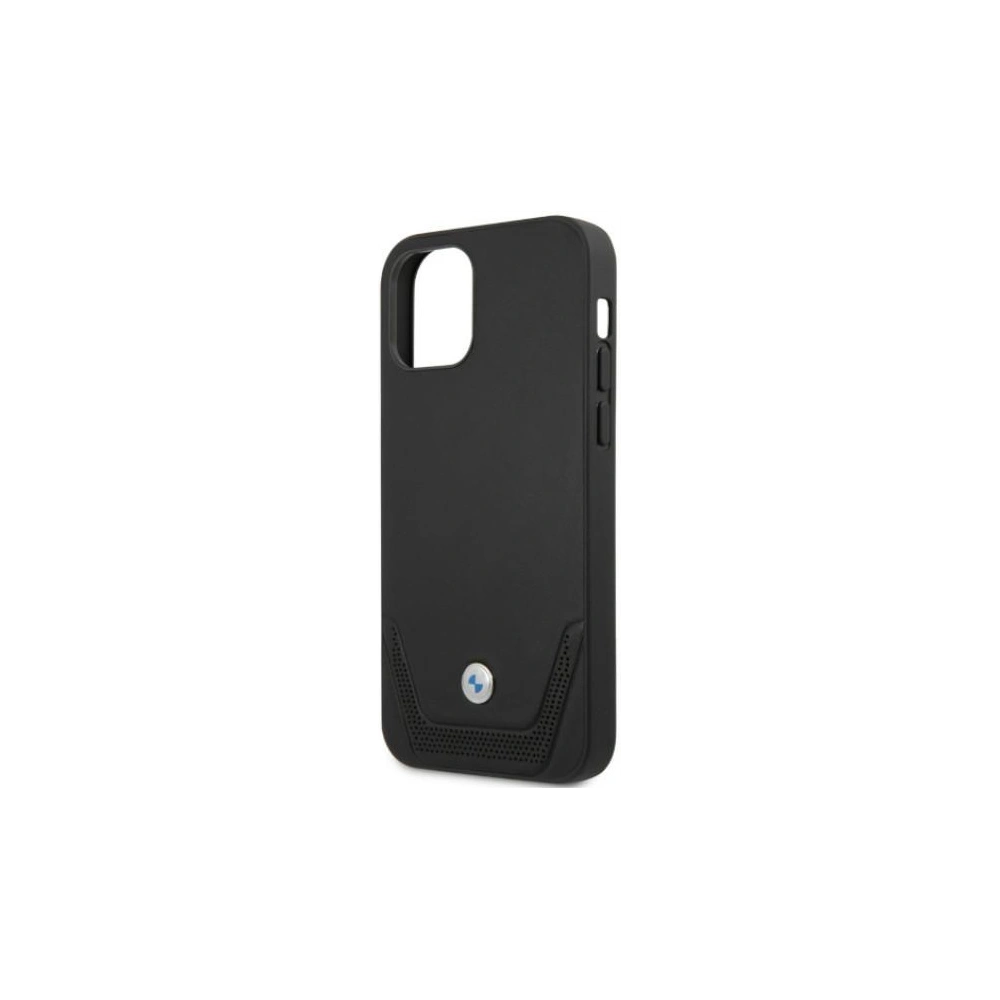 Hurtownia GSM - Etui BMW BMHCP12MRSWPK Apple iPhone 12/12 Pro černý/black hardcase Kožené perforované - BMW077BLK - {ean13} - Hurt