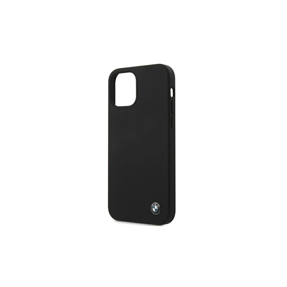 Hurtownia GSM - Etui BMW BMHCP12MSILBK Apple iPhone 12/12 Pro černý/black hardcase Silicone Signature - BMW078BLK - {ean13} - Hurt