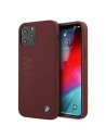 Etui BMW BMHCP12MSLBLRE Apple iPhone 12/12 Pro červený/red hardcase Silicone Signature Logo