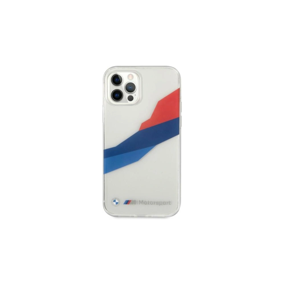 Hurtownia GSM - Etui BMW BMHCP12MSKTGT Apple iPhone 12/12 Pro transparent hardcase Motorsport Tricolor - BMW079CL - {ean13} - Hurt
