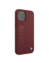 Wholesale BMW BMHCP12MSLBLRE Apple iPhone 12/12 Pro red hardcase Silicone Signature Logo - BMW080RED - {ean13} - Hurt