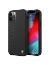 BMW BMHCP12MSLLBK Apple iPhone 12/12 Pro black hardcase Signature Logo Imprint