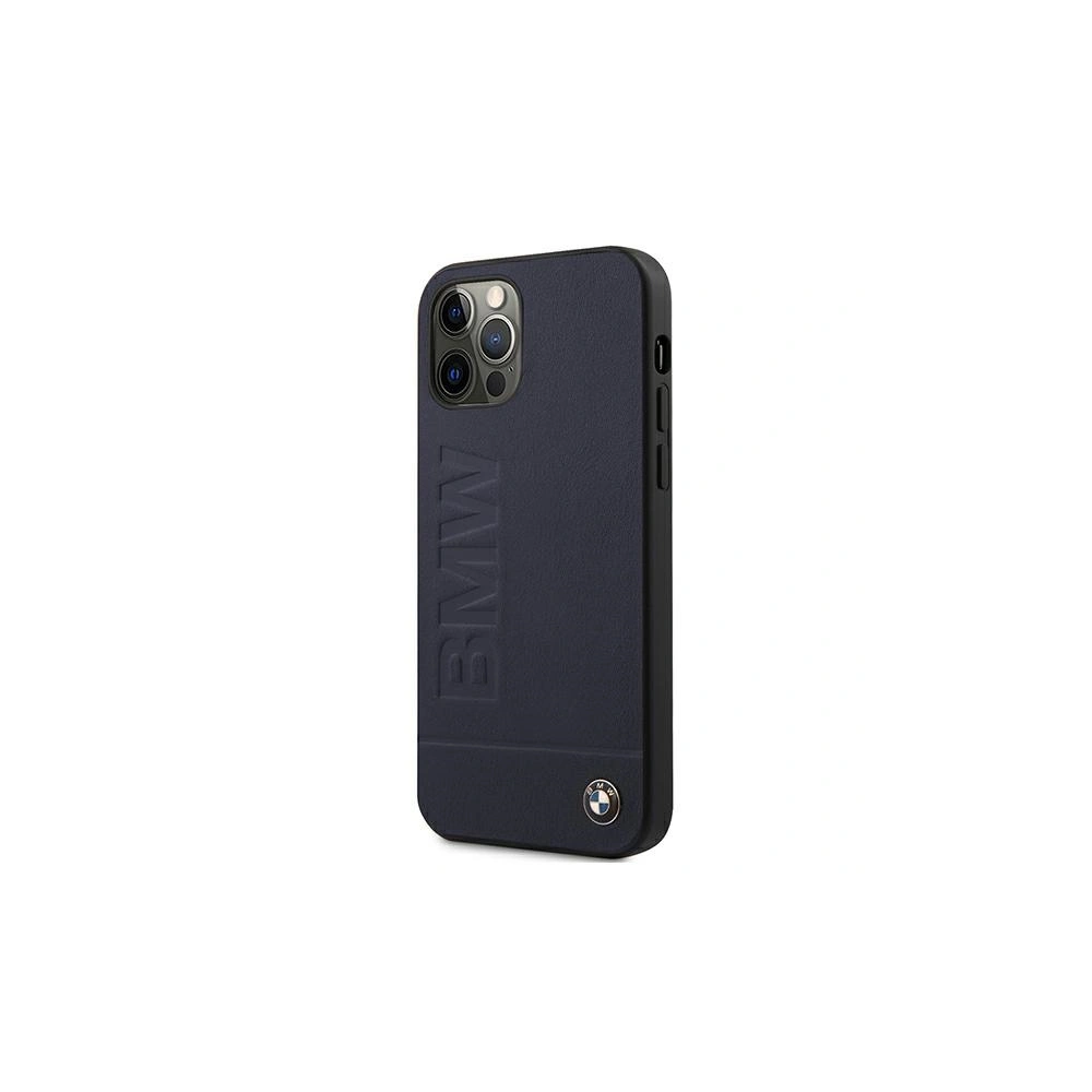 Hurtownia GSM - Etui BMW BMHCP12MSLLNA Apple iPhone 12/12 Pro granátový/navy hardcase Signature Logo Imprint - BMW082NAV - {ean13} - Hurt