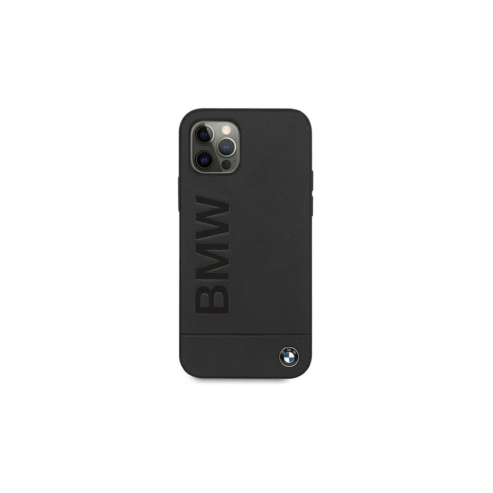Hurtownia GSM - Etui BMW BMHCP12MSLLBK Apple iPhone 12/12 Pro černý/black hardcase Signature Logo Imprint - BMW081BLK - {ean13} - Hurt