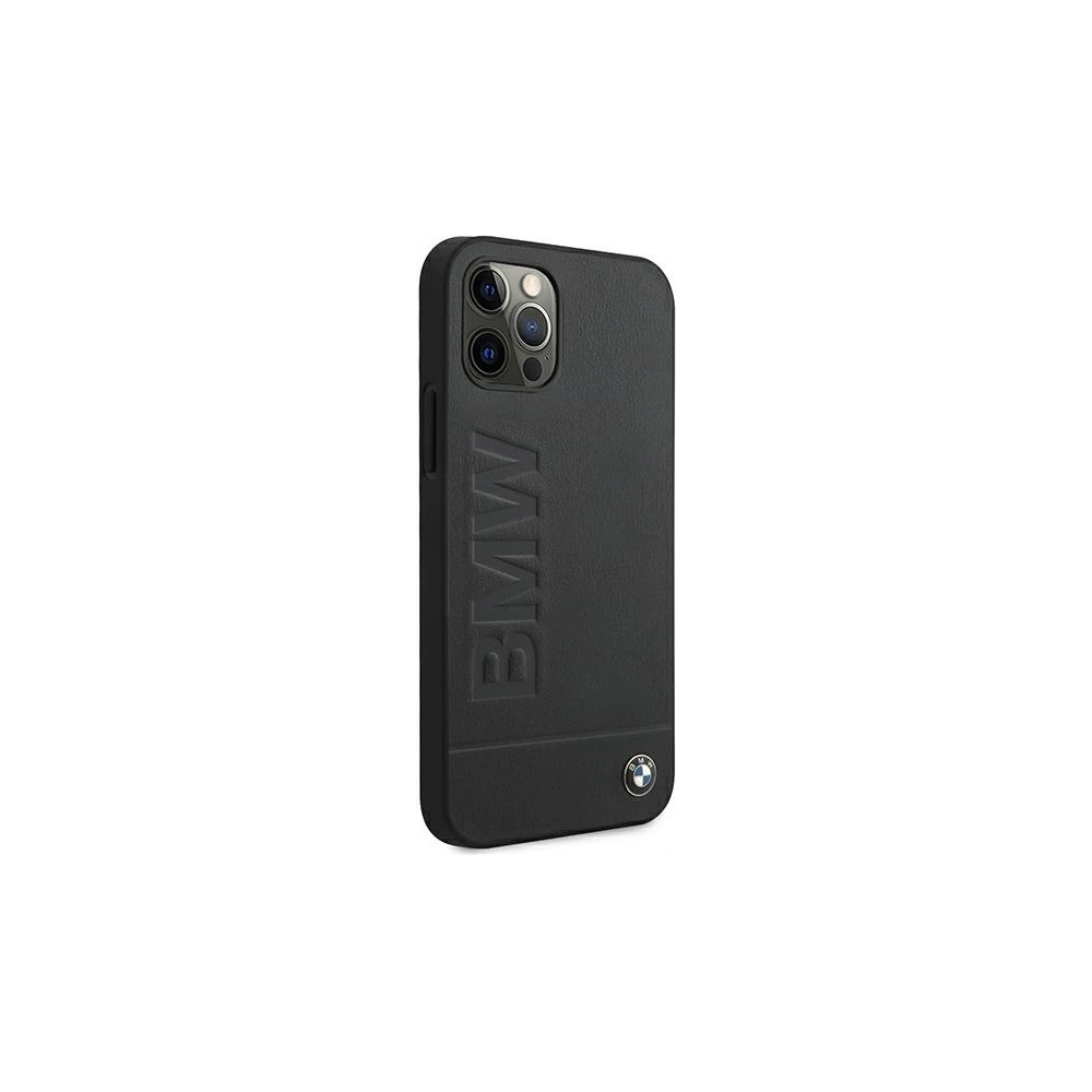 Hurtownia GSM - Etui BMW BMHCP12MSLLBK Apple iPhone 12/12 Pro černý/black hardcase Signature Logo Imprint - BMW081BLK - {ean13} - Hurt