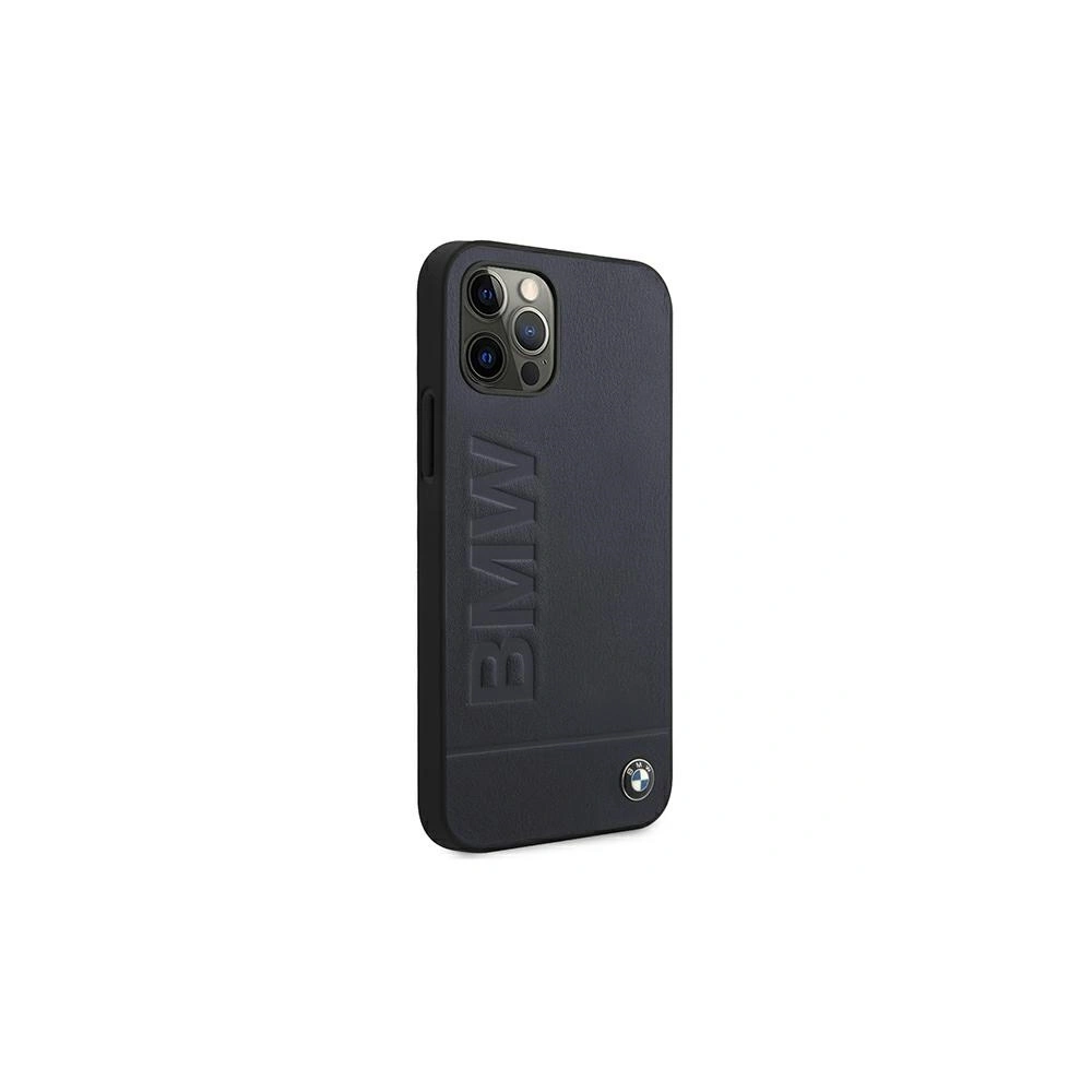 Hurtownia GSM - Etui BMW BMHCP12MSLLNA Apple iPhone 12/12 Pro granátový/navy hardcase Signature Logo Imprint - BMW082NAV - {ean13} - Hurt
