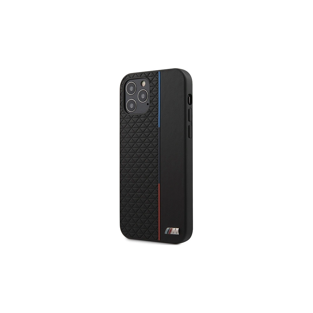 Hurtownia GSM - Etui BMW BMHCP12MTRTBK Apple iPhone 12/12 Pro czarny/black hardcase M Collection Triangles - BMW083BLK - {ean13} - Hurt