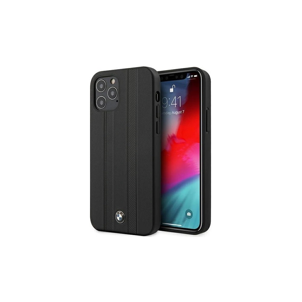 Hurtownia GSM - Etui BMW BMHCP12MTTBK Apple iPhone 12/12 Pro černý/black hardcase Signature Tire Marks - BMW084BLK - {ean13} - Hurt