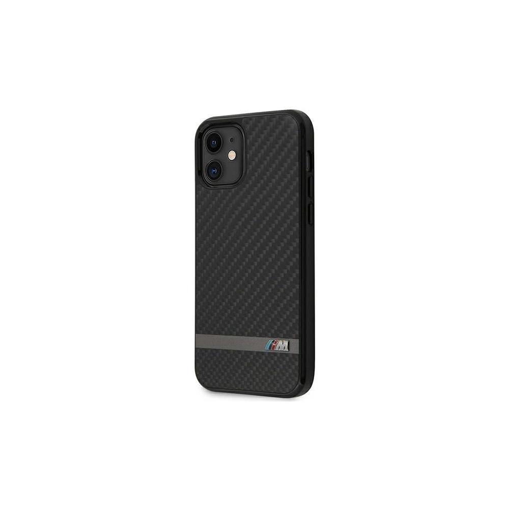 Hurtownia GSM - Etui BMW BMHCP12SASCFBK Apple iPhone 12 mini černý/black hardcase M Collection Carbon - BMW085BLK - {ean13} - Hurt