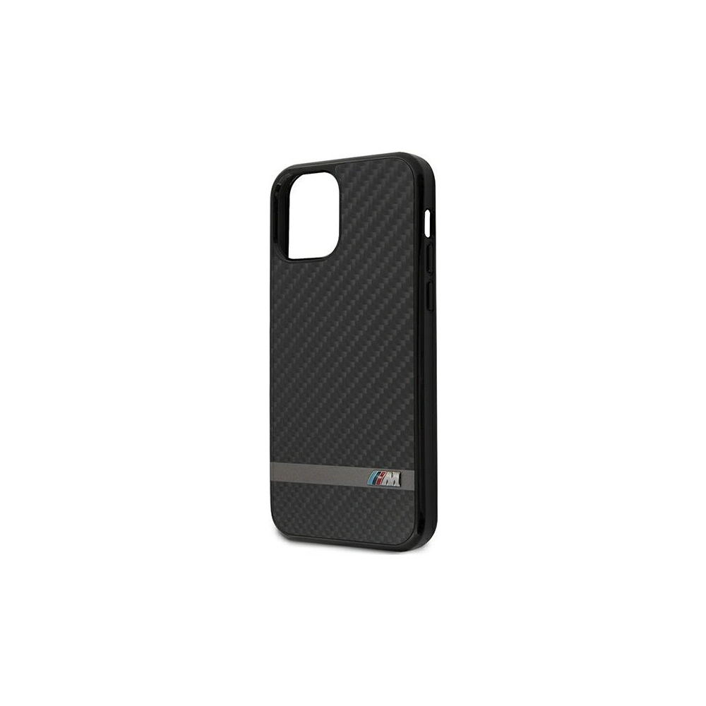 Hurtownia GSM - Etui BMW BMHCP12SASCFBK Apple iPhone 12 mini černý/black hardcase M Collection Carbon - BMW085BLK - {ean13} - Hurt
