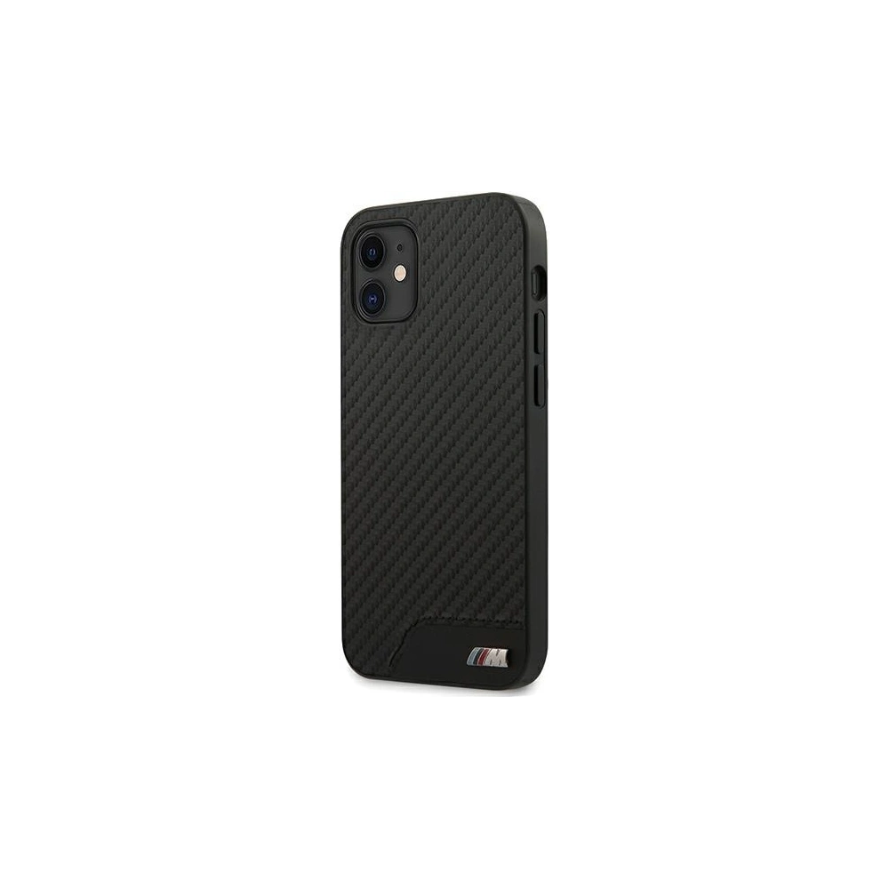 Hurtownia GSM - Etui BMW BMHCP12SCABBK Apple iPhone 12 mini černý/black hardcase M Collection PU Carbon - BMW086BLK - {ean13} - Hurt