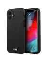 Case BMW BMHCP12SDLBK Apple iPhone 12 mini schwarz/black hardcase M Collection Blue Lines