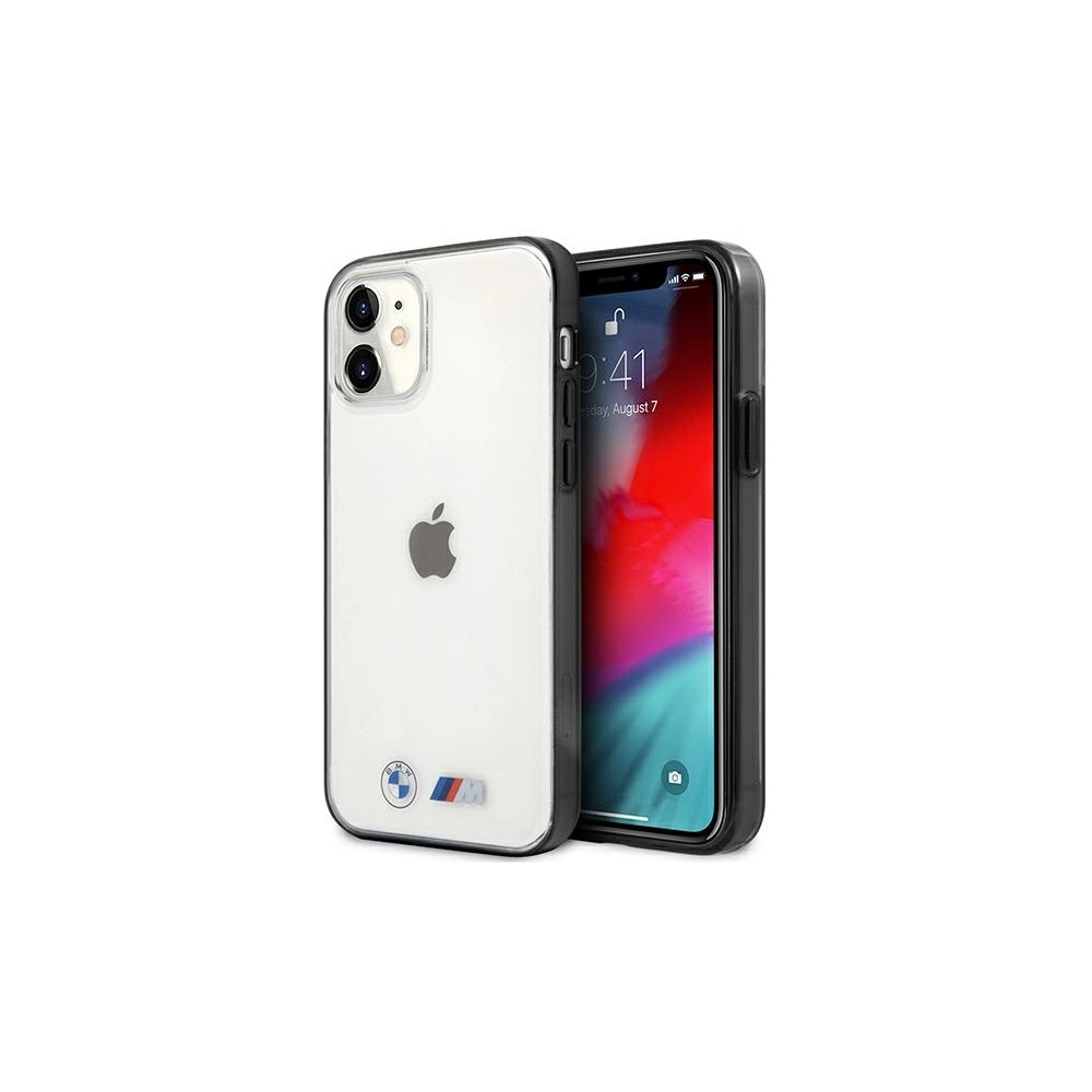 Hurtownia GSM - Case BMW BMHCP12SMBTOK Apple iPhone 12 mini transparentes Hardcase Sandblast - BMW088CL - {ean13} - Hurt
