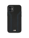 Wholesale BMW BMHCP12SDLBK Apple iPhone 12 mini black hardcase M Collection Blue Lines - BMW087BLK - {ean13} - Hurt