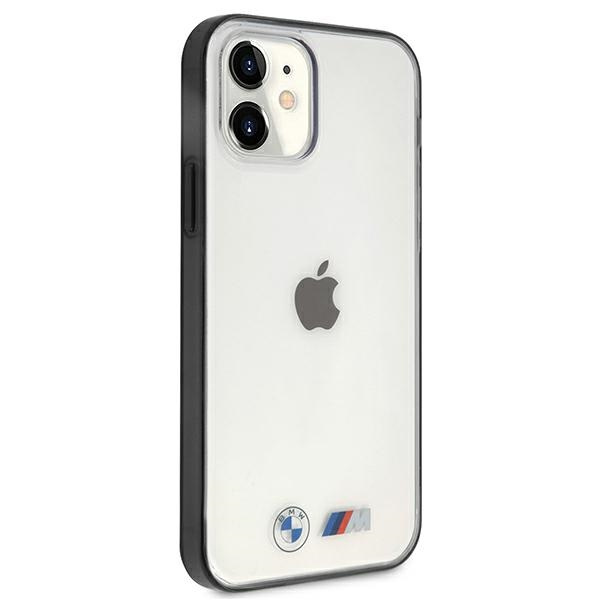 Kryt BMW BMHCP12SMBTOK Apple iPhone 12 mini transparent hardcase Sandblast