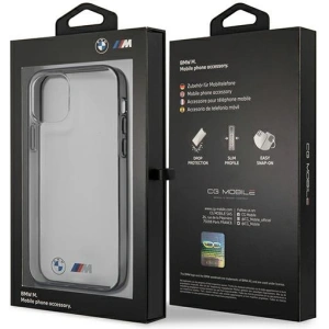 Hurtownia GSM - Case BMW BMHCP12SMBTOK Apple iPhone 12 mini transparentes Hardcase Sandblast - BMW088CL - {ean13} - Hurt