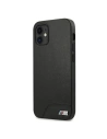 Hurtownia GSM - Etui BMW BMHCP12SMHOLBK Apple iPhone 12 mini černý/black hardcase M Collection Smooth PU - BMW090BLK - {ean13} - Hurt