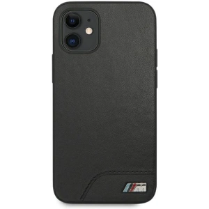 Hurtownia GSM - Case BMW BMHCP12SMHOLBK Apple iPhone 12 mini schwarz/black hardcase M Collection Smooth PU - BMW090BLK - {ean13} - Hurt