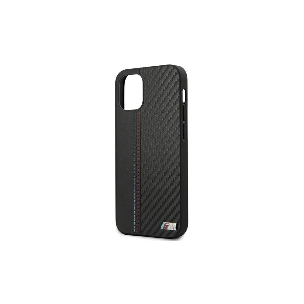 Hurtownia GSM - Etui BMW BMHCP12SMCARBK Apple iPhone 12 mini černý/black hardcase M Collection PU Carbon Stripe - BMW089BLK - {ean13} - Hurt