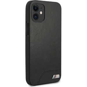 Hurtownia GSM - Case BMW BMHCP12SMHOLBK Apple iPhone 12 mini schwarz/black hardcase M Collection Smooth PU - BMW090BLK - {ean13} - Hurt