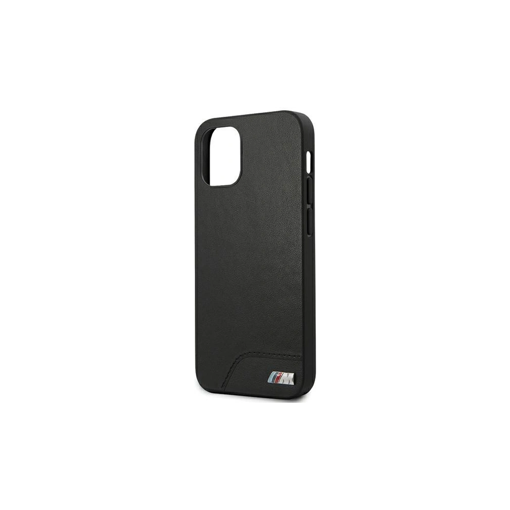 Hurtownia GSM - Etui BMW BMHCP12SMHOLBK Apple iPhone 12 mini černý/black hardcase M Collection Smooth PU - BMW090BLK - {ean13} - Hurt