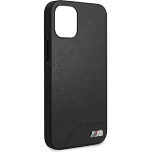 Hurtownia GSM - Case BMW BMHCP12SMHOLBK Apple iPhone 12 mini schwarz/black hardcase M Collection Smooth PU - BMW090BLK - {ean13} - Hurt