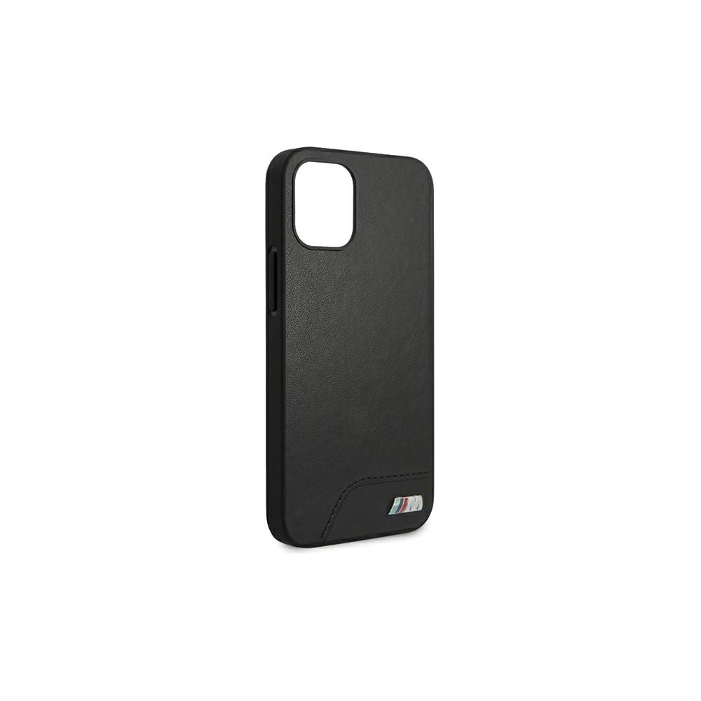 Hurtownia GSM - Etui BMW BMHCP12SMHOLBK Apple iPhone 12 mini černý/black hardcase M Collection Smooth PU - BMW090BLK - {ean13} - Hurt