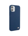 Hurtownia GSM - Case BMW BMHCP12SMSILNA Apple iPhone 12 mini blau/blue hardcase Silikon M Collection - BMW092BLU - {ean13} - Hurt