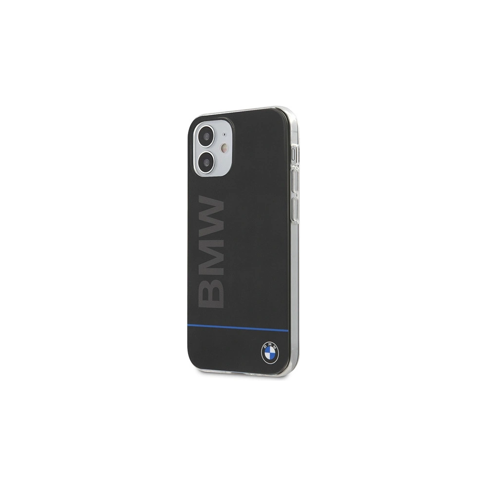 Hurtownia GSM - Etui BMW BMHCP12SPCUBBK Apple iPhone 12 mini černý/black hardcase Signature Printed Logo - BMW093BLK - {ean13} - Hurt