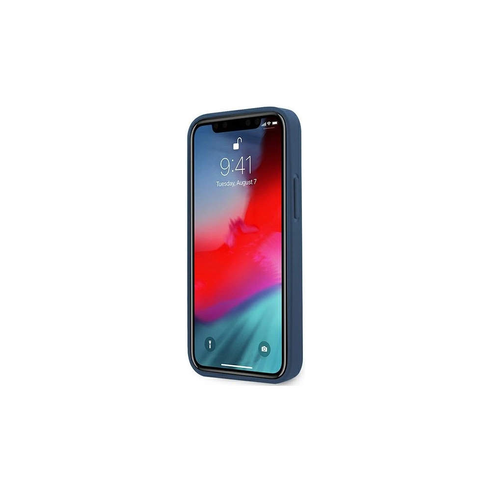 Hurtownia GSM - Case BMW BMHCP12SMSILNA Apple iPhone 12 mini blau/blue hardcase Silikon M Collection - BMW092BLU - {ean13} - Hurt