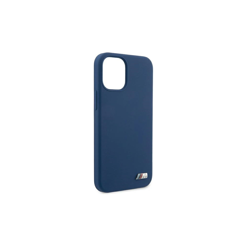 Hurtownia GSM - Case BMW BMHCP12SMSILNA Apple iPhone 12 mini blau/blue hardcase Silikon M Collection - BMW092BLU - {ean13} - Hurt